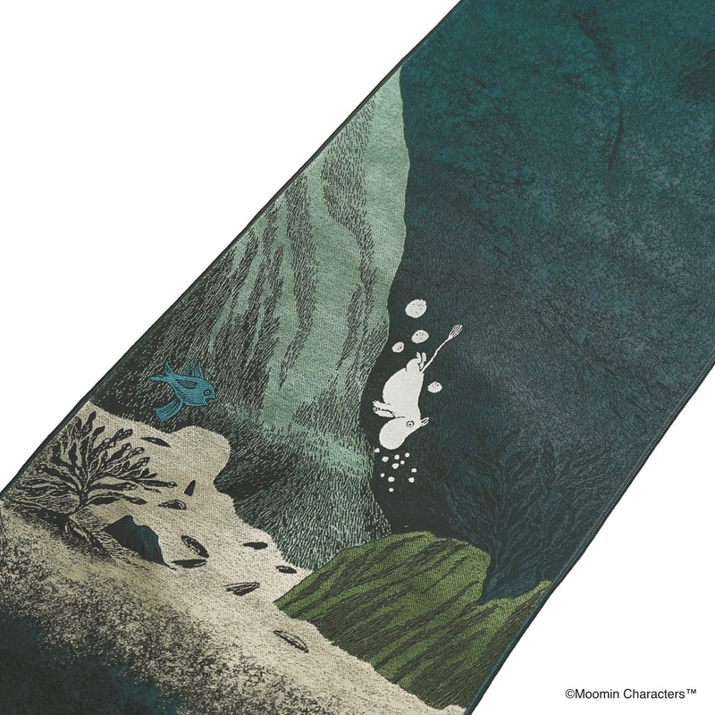 ＜MOOMINコラボ＞西陣織なごや帯「MOOMIN’s Treasure Dive-ムーミンの宝探しダイブ-」