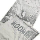 ＜MOOMINコラボ＞西陣織なごや帯「MOOMIN’s Treasure Dive-ムーミンの宝探しダイブ-」モノクロ