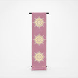 楊貴妃 シンプル 桃 紫 金刺繍 宝相華文 袋帯 西陣織